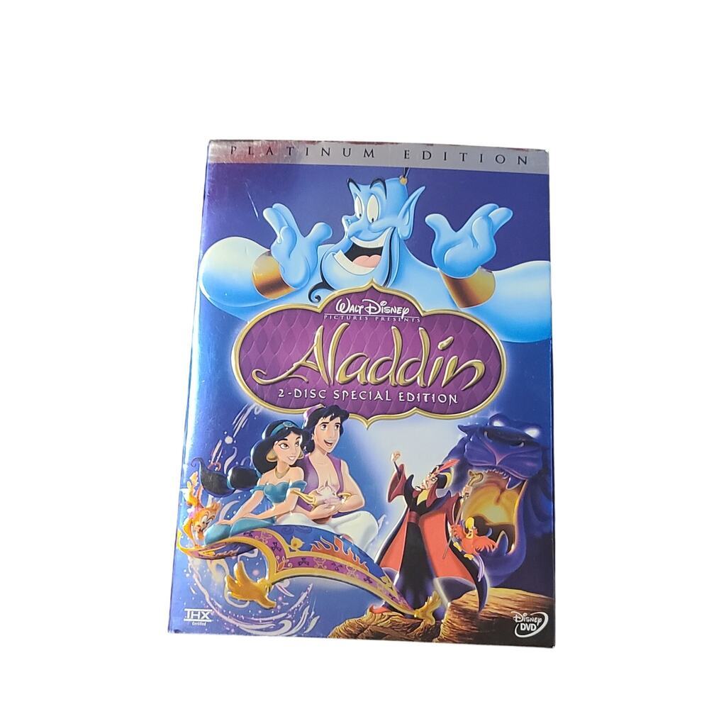 Walt Disney Aladdin (DVD, 2004, 2-Disc Set, Platinum Edition)